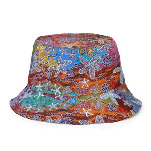 Starfish Dreaming Reversible bucket hat